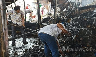 Piura: evalúan traslado de comerciantes damnificados por incendio a dos mercados de la ciudad