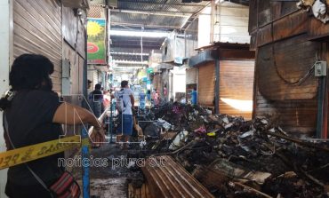Fiscalía inicia investigaciones para determinar causas del incendio en el Mercado Anexo de Piura