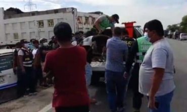 Madre de familia fallece en accidente en vía de Evitamiento Piura - Chiclayo
