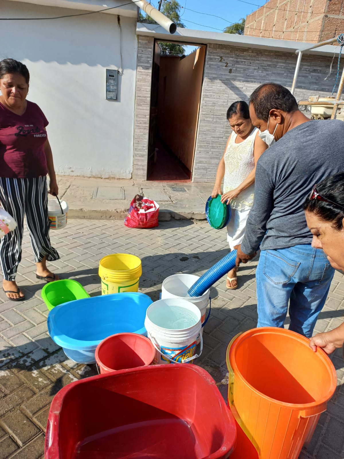 Urbanización Piura continúa sin agua potable