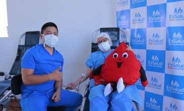 Piuranos donan sangre a pacientes covid de Villa La Videnita