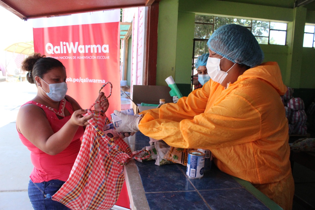 Comités de Alimentación Escolar entregan 2104 toneladas de alimentos de Qali Warma en Piura