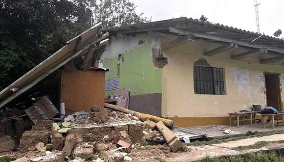 40 viviendas en la sierra de Piura quedan dañadas por intensas lluvias