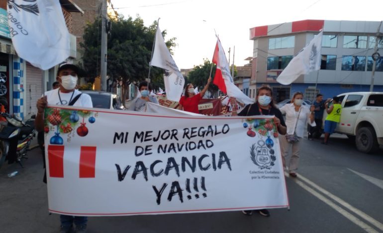 Colectivos piuranos marcharán este sábado exigiendo la vacancia de Pedro Castillo