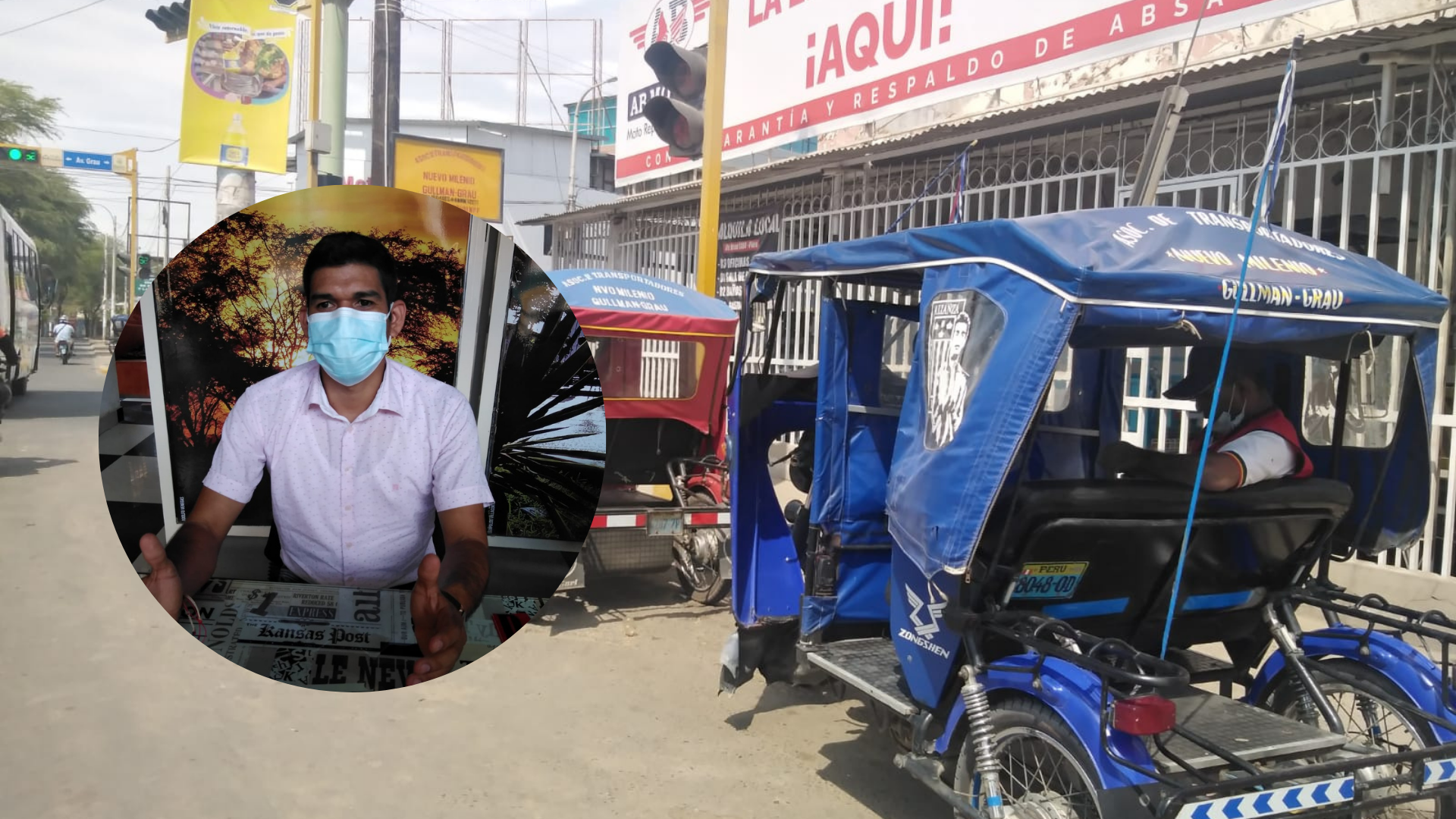 Piura: Mototaxistas buscan modificar el anillo vial