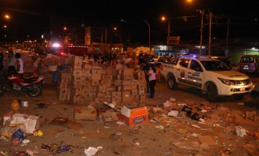 Comerciantes sufrieron el robo de su mercadería durante incendio del Mercado Anexo de Piura