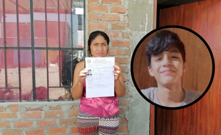 Piura: Madre busca a su hijo desaparecido en los Polvorines