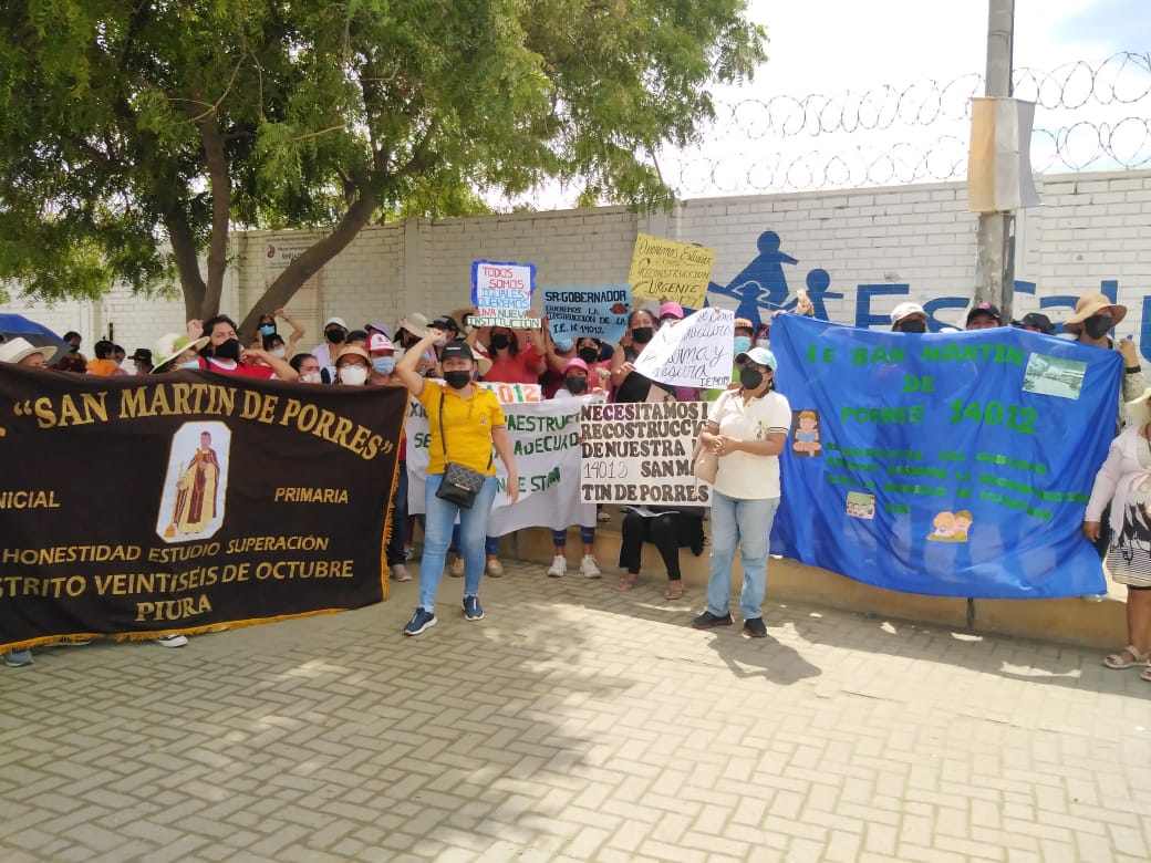 Más de 800 niños de la I.E 14012 no podrán regresar a clases presenciales