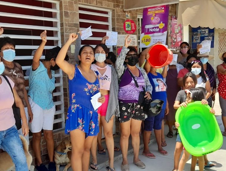 Piura: Vecinos de AH Paredes Maceda denuncian desabastecimiento de agua desde hace más de dos años