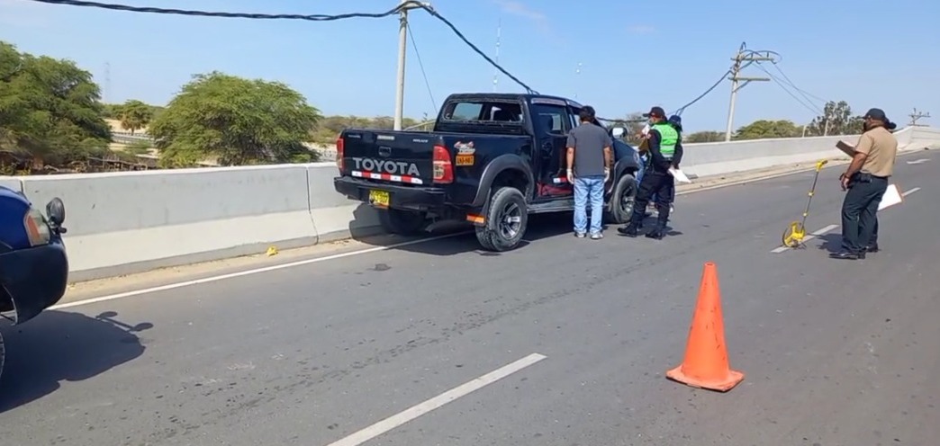 Piura: accidente en vía de evitamiento deja un muerto