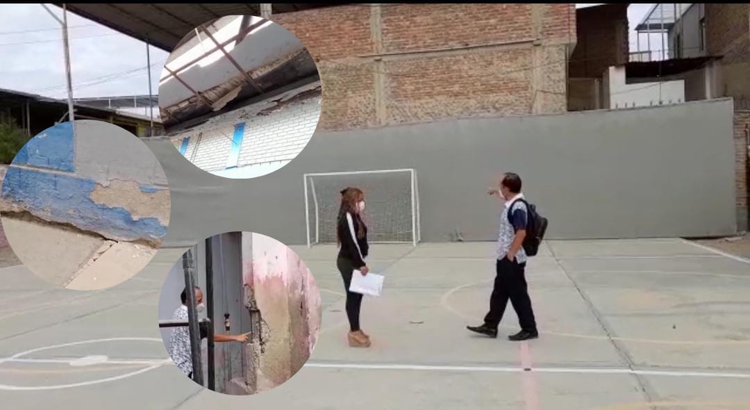 Piura: I.E La Alborada en precarias condiciones para retornar a las clases presenciales