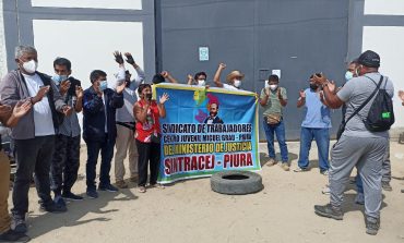 Piura: trabajadores del Centro de Rehabilitación Juvenil piden mejores condiciones para ejercer sus labores