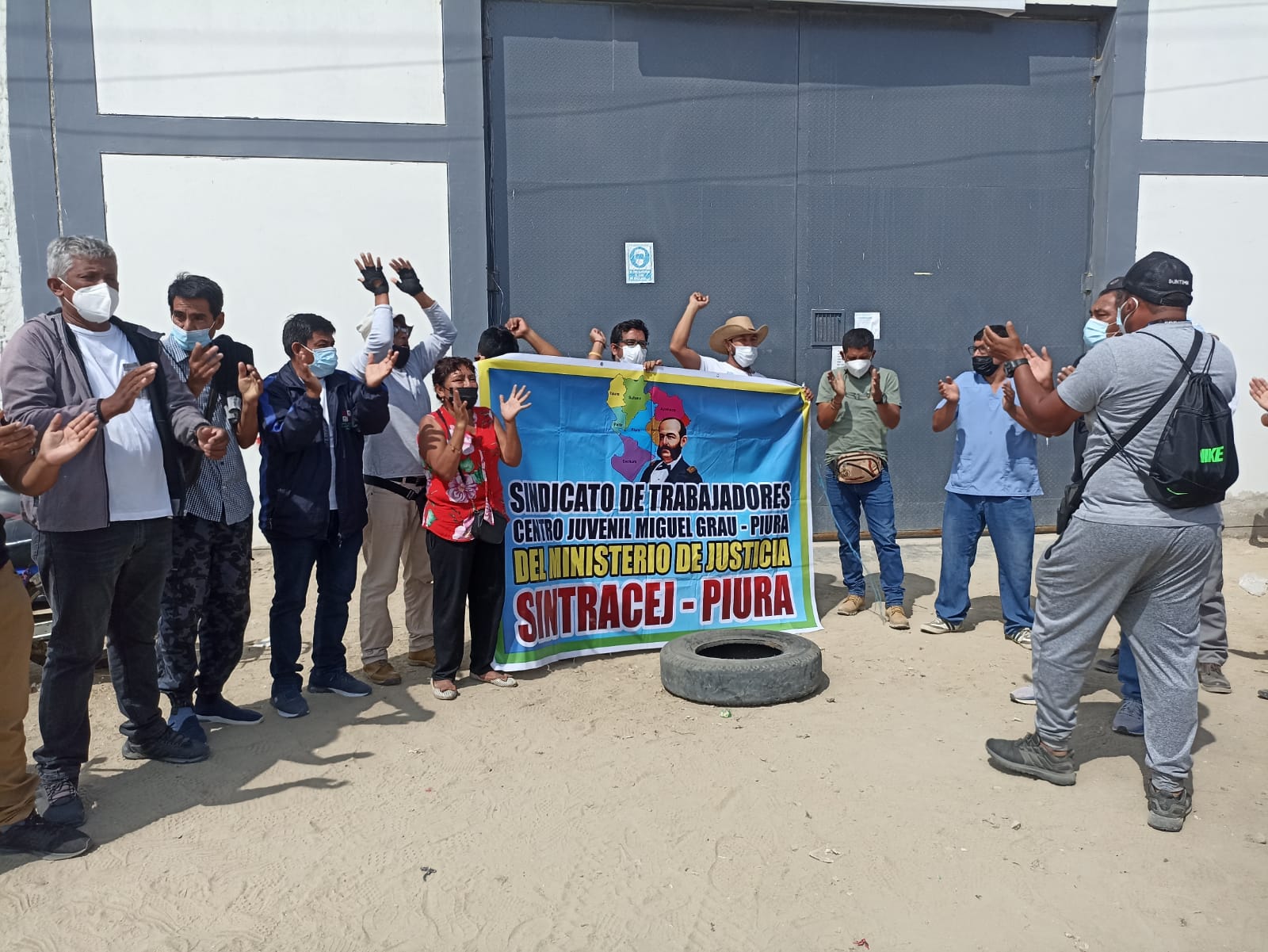 Piura: trabajadores del Centro de Rehabilitación Juvenil piden mejores condiciones para ejercer sus labores