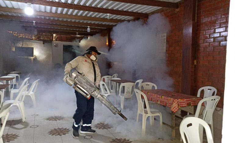 Diresa Piura fumiga más de 1 800 viviendas en Catacaos para frenar brote de dengue