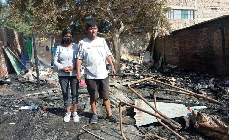 Piura: Familia que lo perdió todo en incendio pide ayuda para sobrevivir