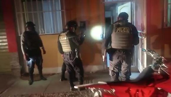 Piura: Sujetos disparan en casa de un efectivo policial