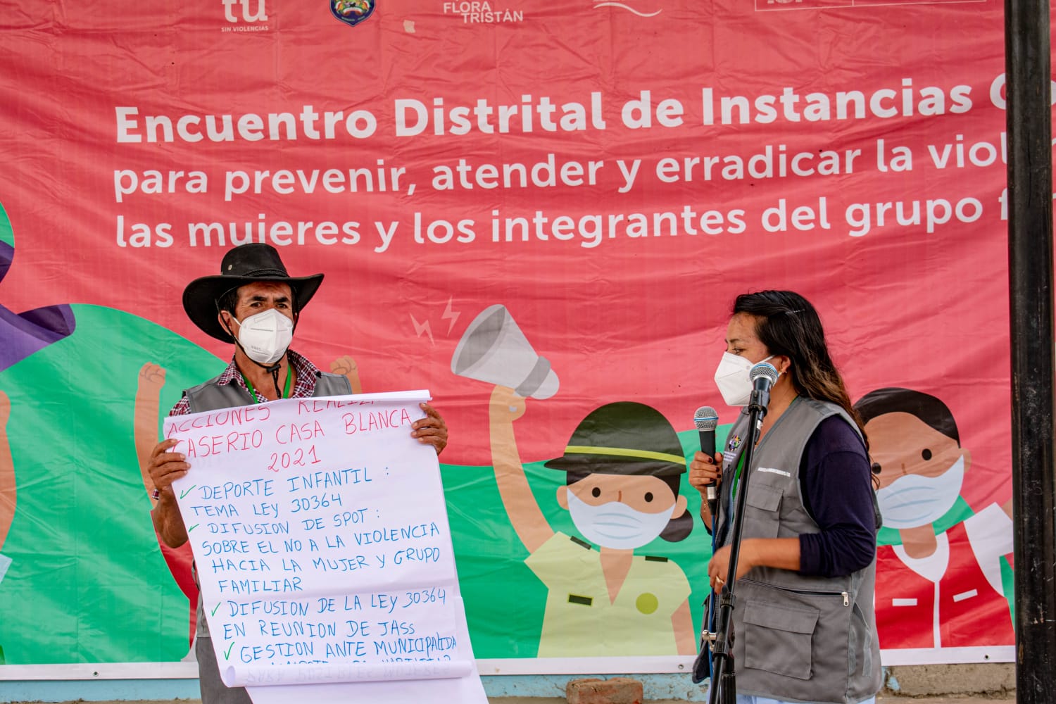 Líderes comunales de la sierra de Piura presentarán experiencia de lucha contra la violencia hacia la mujer