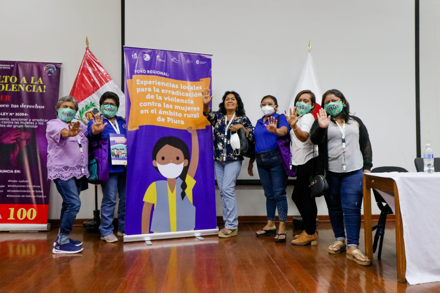 Piura: Montero y Santa Catalina de Mossa continúan capacitándose contra la violencia hacia la mujer