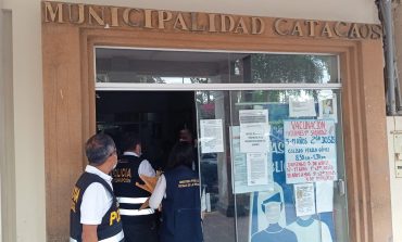 Fiscalía anticorrupción de Piura allana oficinas de la Municipalidad de Catacaos