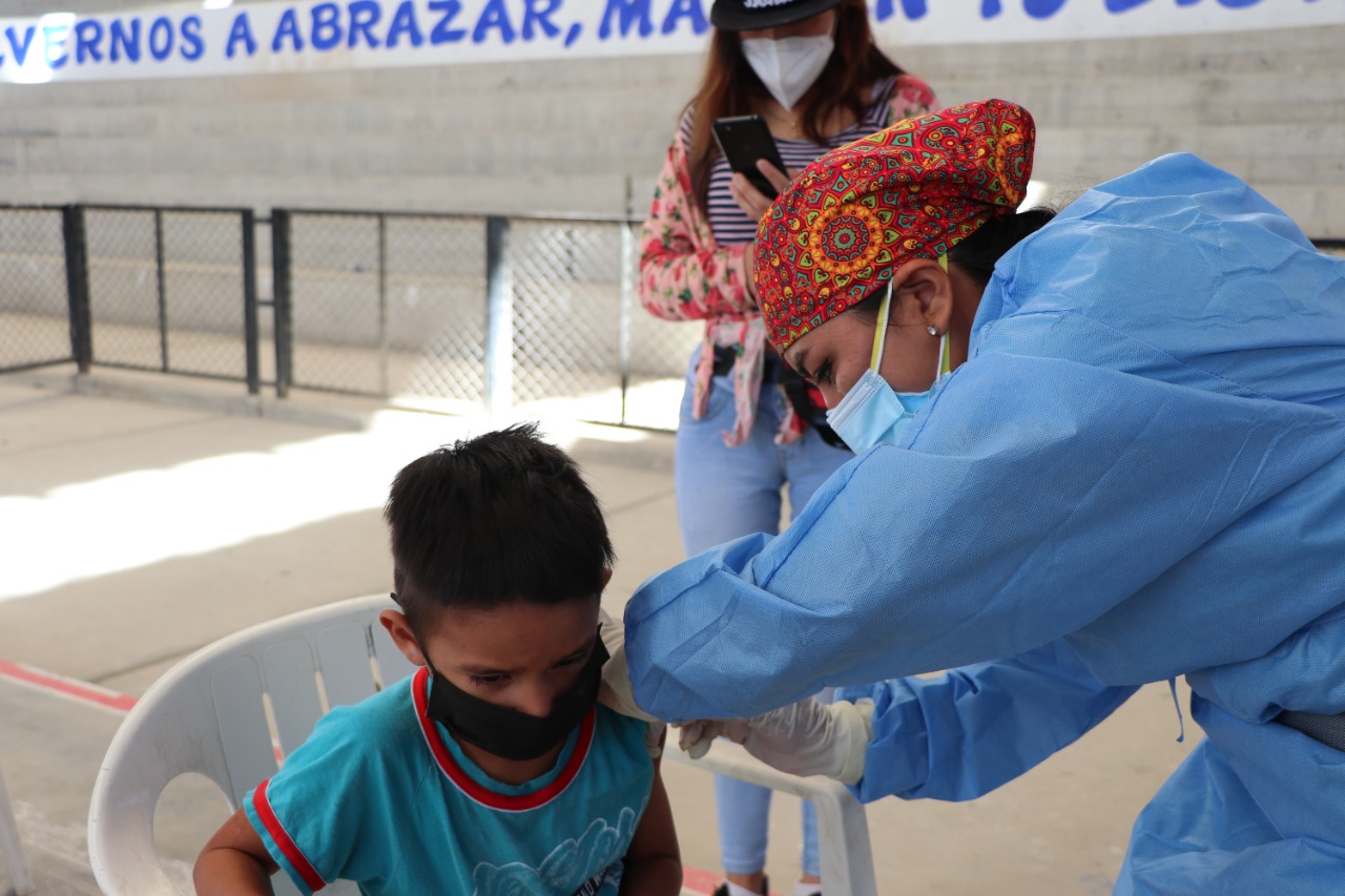 Piura: Refuerzan estrategias de vacunación para menores de 5 a 11 años
