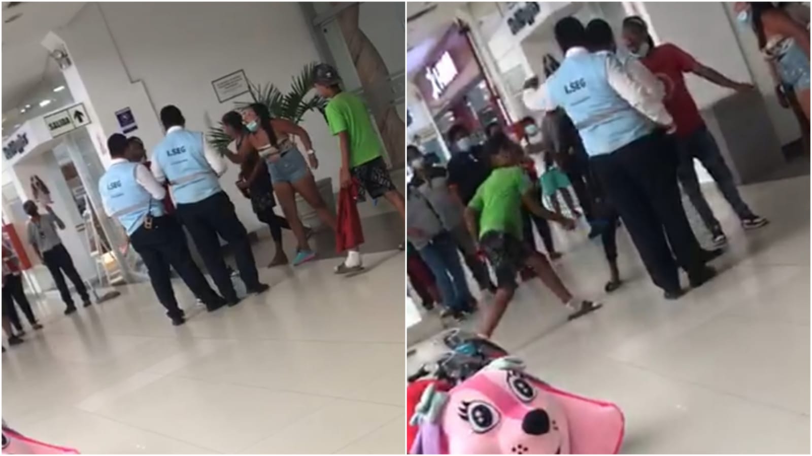 Piura: menores golpean a agentes de seguridad de centro comercial