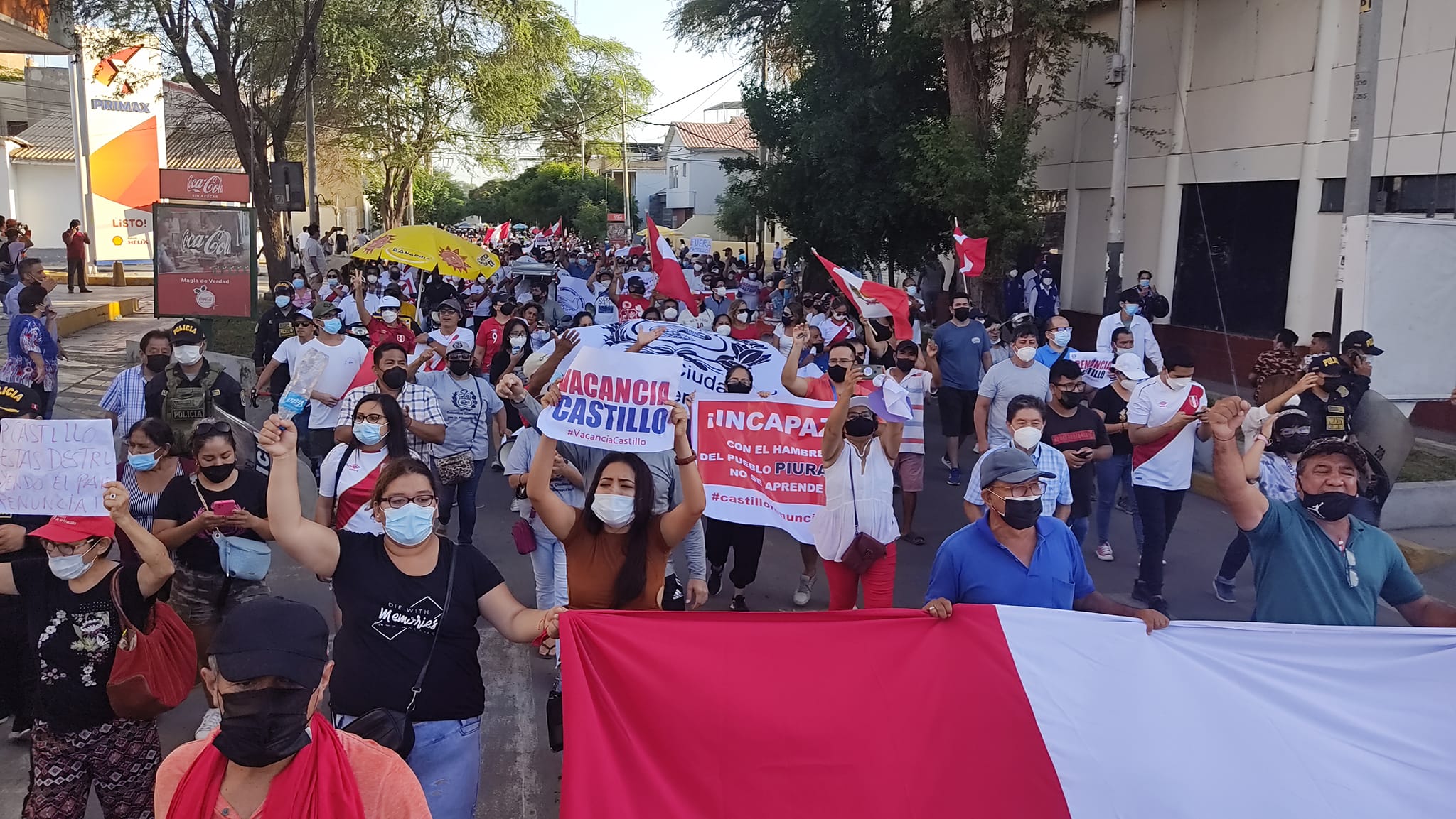 Piuranos marcharán en contra del gobierno del presidente Pedro Castillo