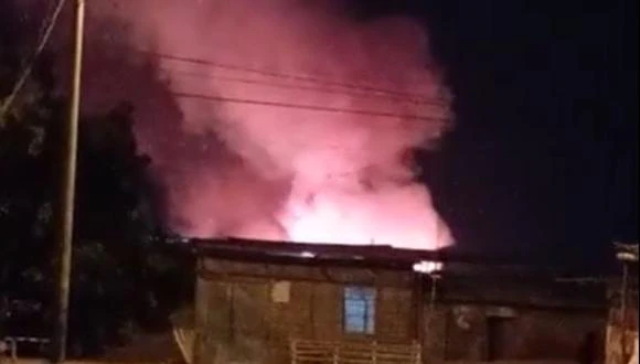 Sullana: Incendio arrasa con varias viviendas