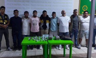 Sullana: Capturan a banda “Los Pinteros” con droga