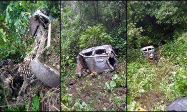 Cuatro fallecidos tras caída de camioneta a un abismo en la vía Coyona – Canchaque
