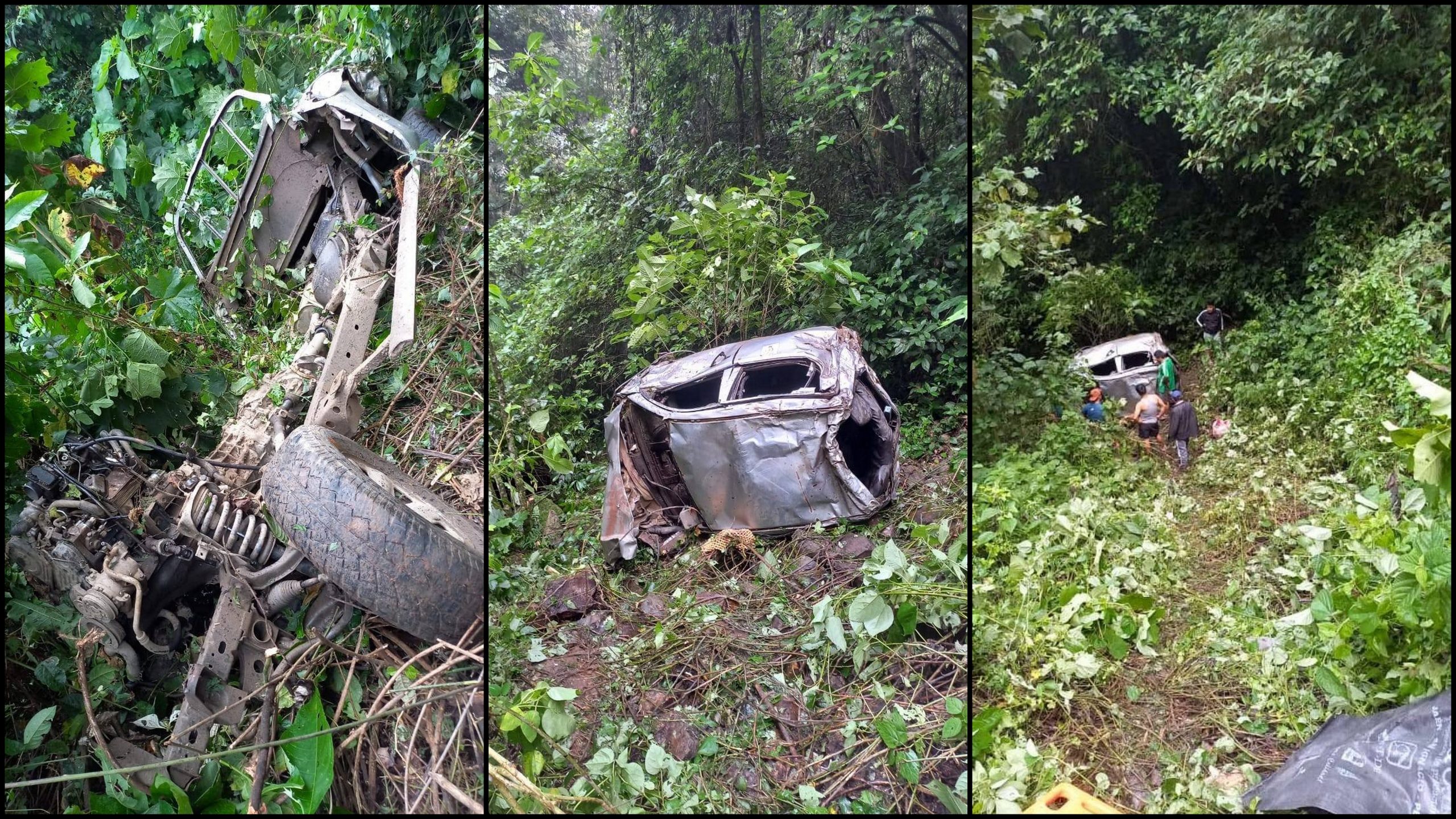 Cuatro fallecidos tras caída de camioneta a un abismo en la vía Coyona – Canchaque