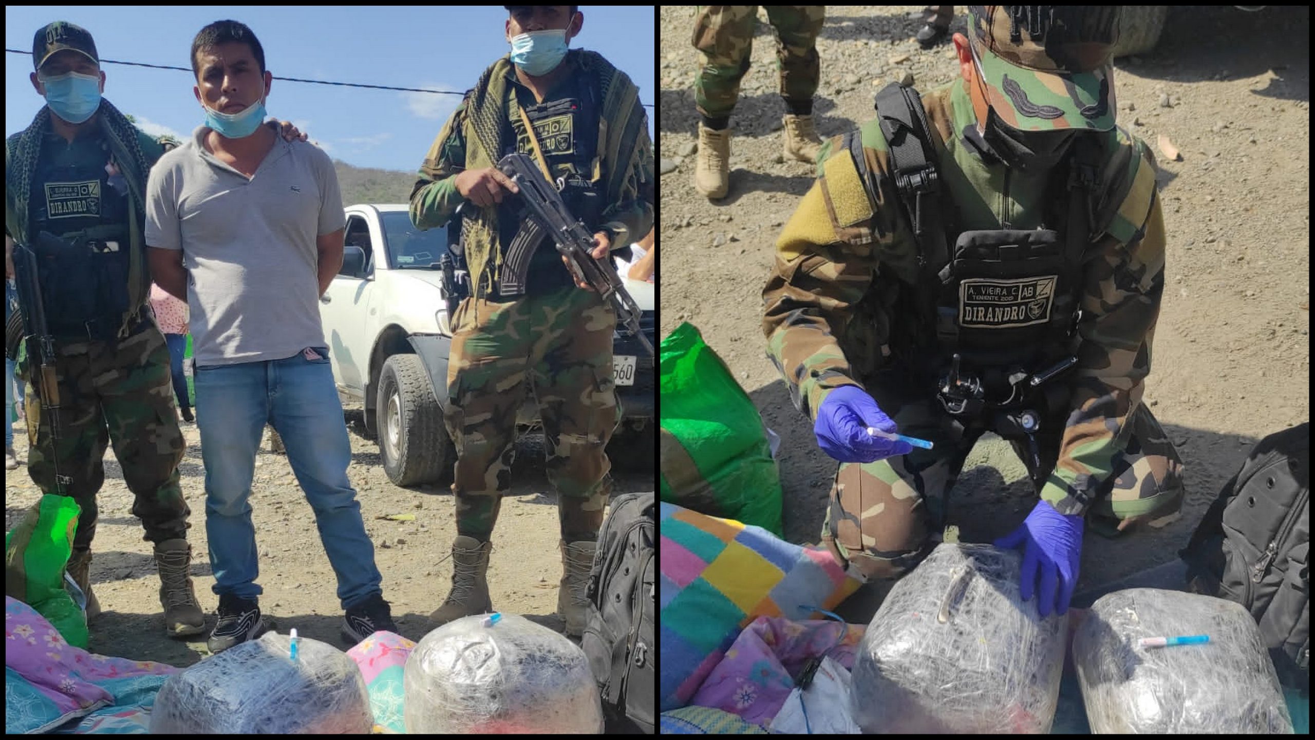 Piura: Intervienen a sujeto con 30 kilos de cocaína