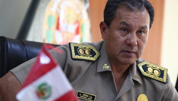 Luis Vera Llerena es el nuevo comandante general de la PNP