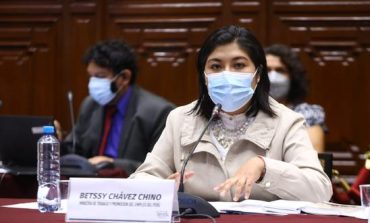 Betssy Chávez: Bancada de Fuerza Popular presenta moción de censura contra la ministra de Trabajo