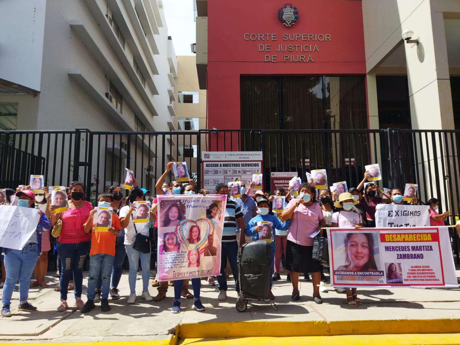 Familiares de Maritza Zambrano piden prisión preventiva para sospechoso de su desaparición