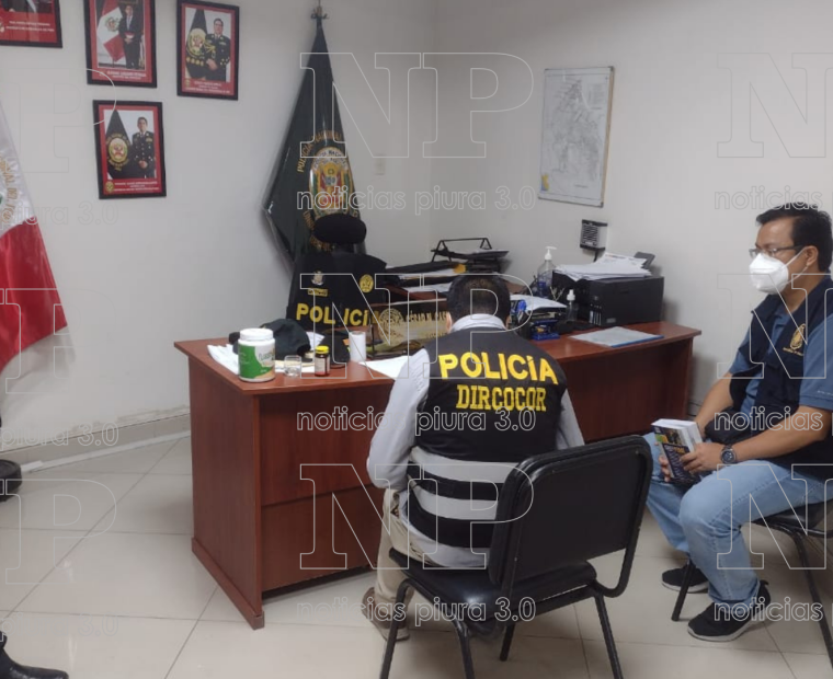 Fiscalía allana oficinas de la Macro Región Policial de Piura