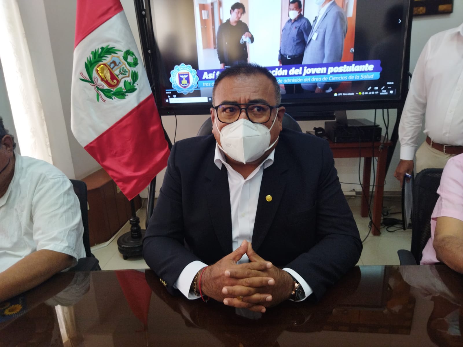 Rector de la UNP pide a Fiscalía encontrar a los responsables que filtraron examen de admisión