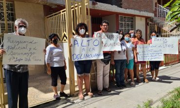 Vecinos de la urbanización Piura protestan por incremento de asaltos en su zona