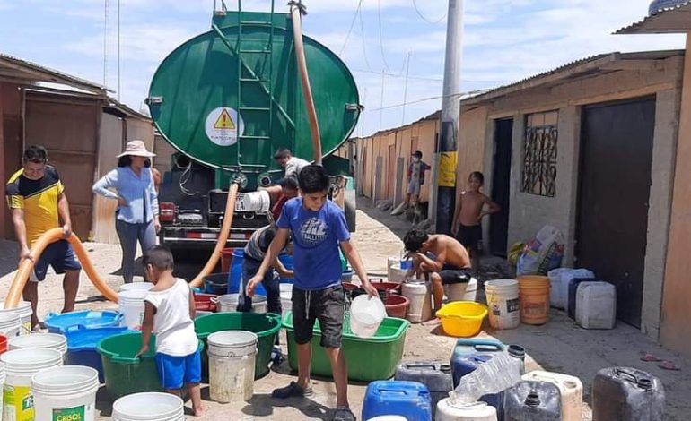 Municipalidad de Piura denuncia que EPS Grau ha dejado sin agua a más de 20 asentamientos humanos