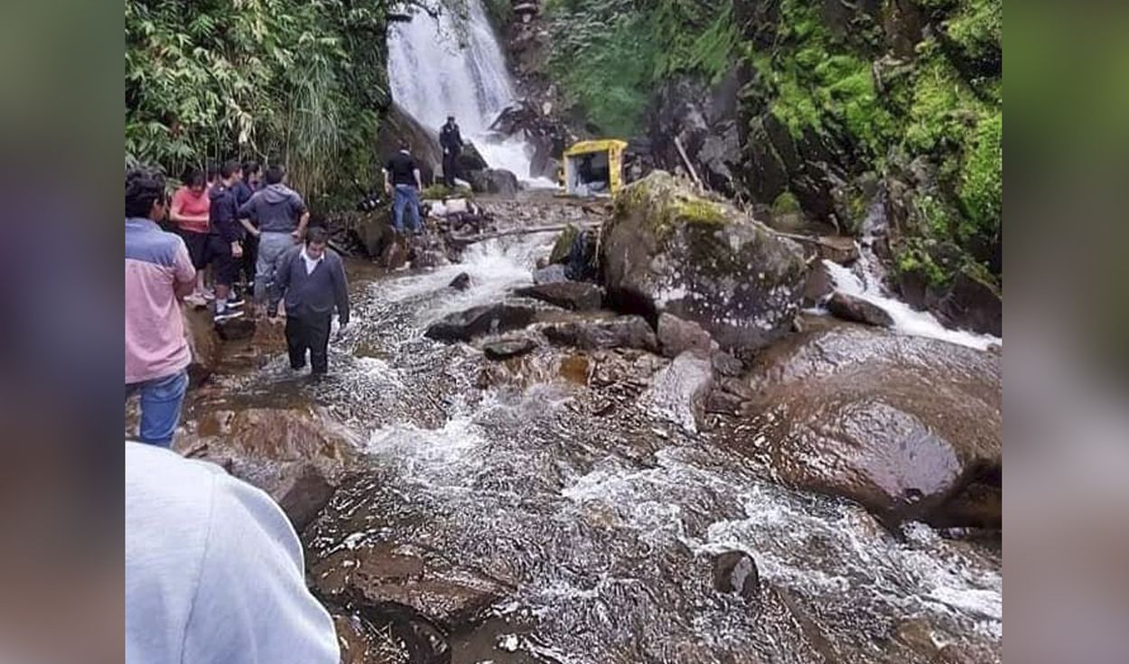 Cajamarca: camión de caudales cae a abismo y deja cuatro muertos