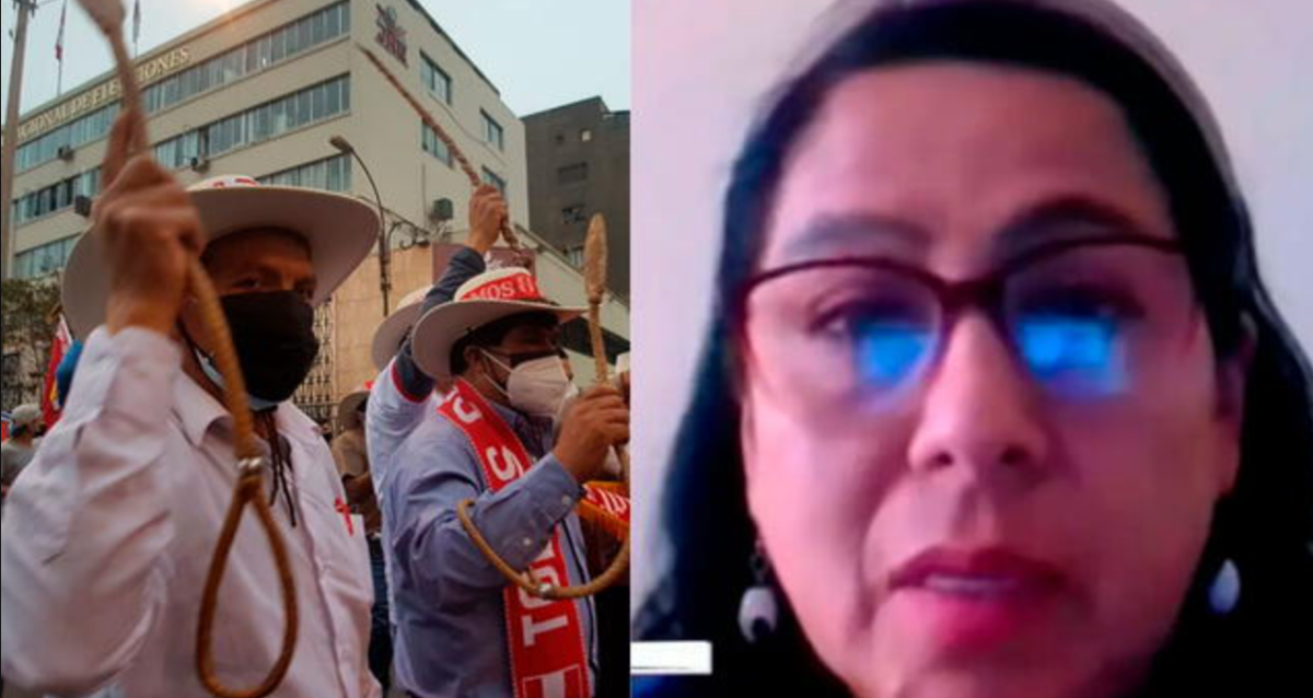 Huancabamba: Ronderos secuestran y torturan a directora de colegio y a funcionarios