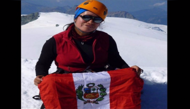 Peruana Flor Cuenca coronó la segunda montaña más alta del mundo 