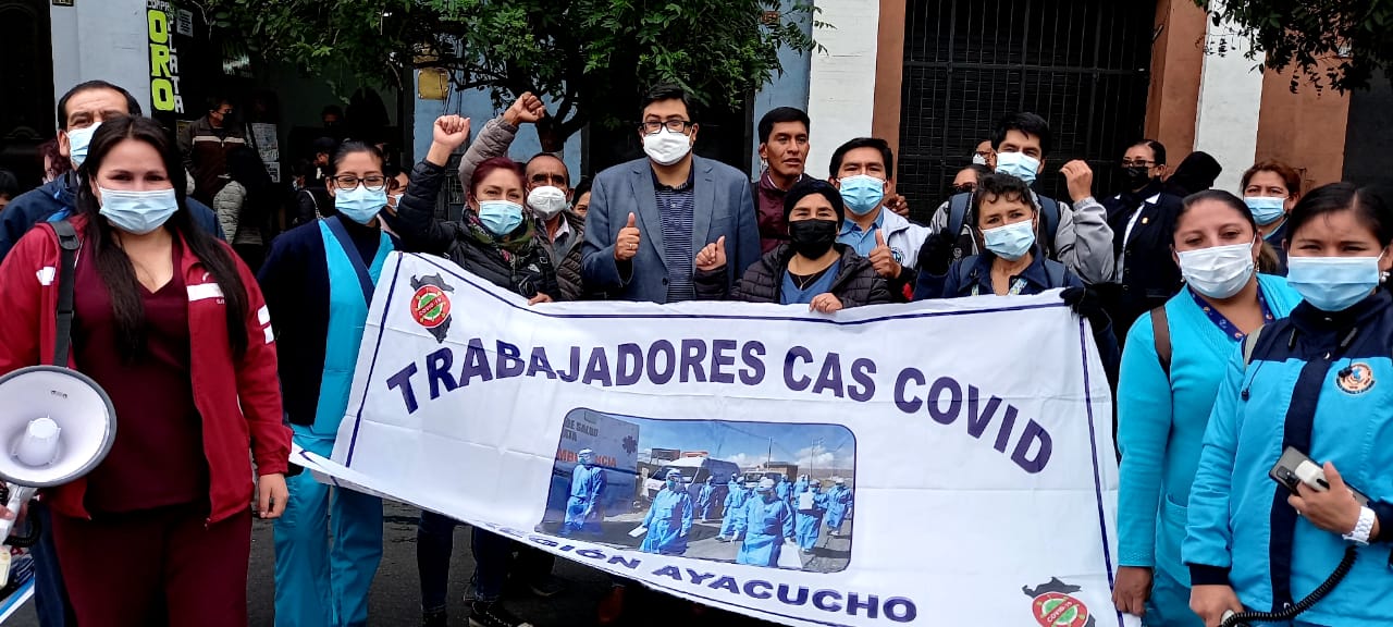 Congresista César Revilla: “La estabilidad para los CAS COVID es una realidad”