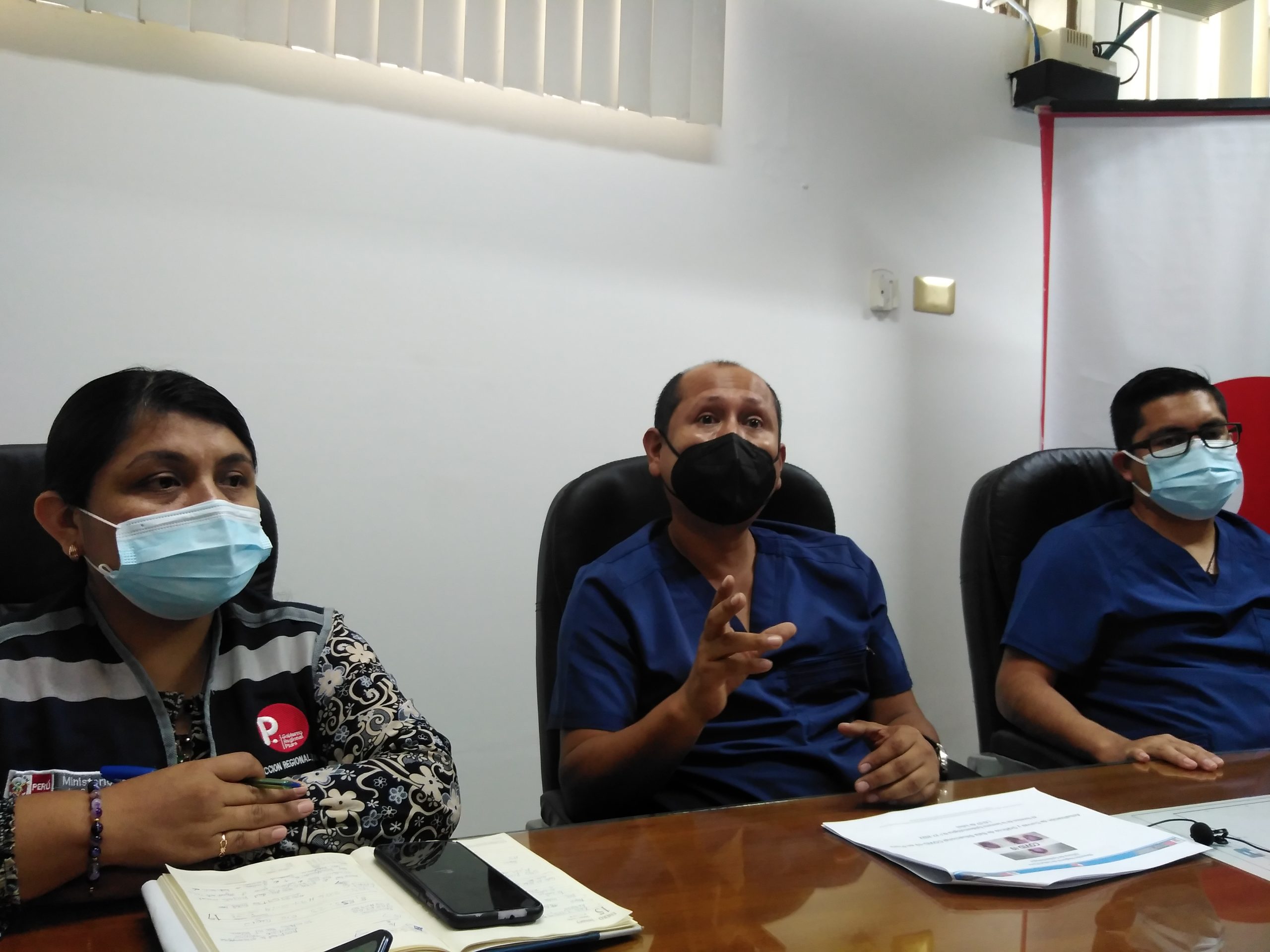 Director Regional de Salud: “espero que regresemos con el financiamiento completo del expediente técnico”