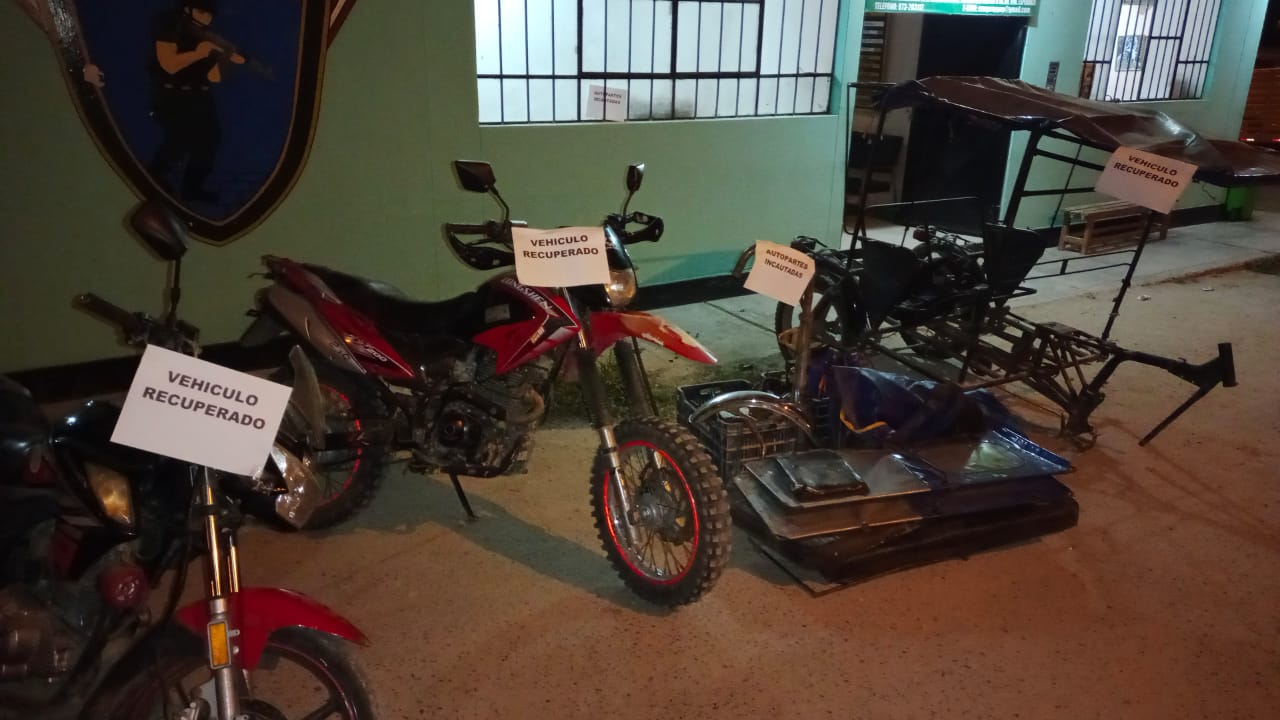 Piura: Policía descubre una “caleta” de vehículos robados