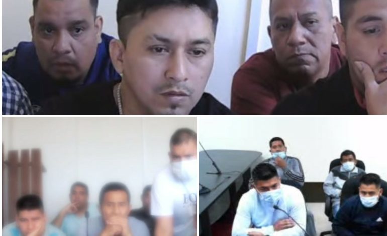 Nueve integrantes de «Los Boca Seca» son condenados a cadena perpetua