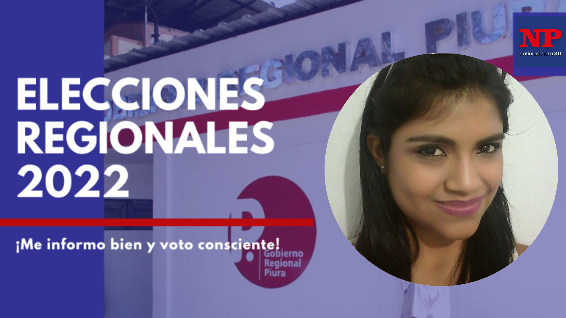 Elecciones 2022: Diana Moscol es la candidata más joven para el gobierno regional de Piura