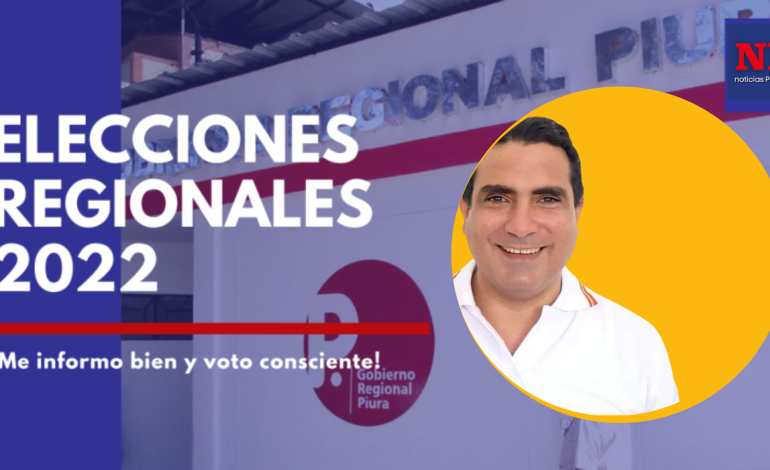 Elecciones 2022: Tras ser regidor provincial, Neyra busca convertirse en gobernador de Piura
