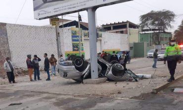 Piura: accidente en óvalo Cáceres deja un muerto