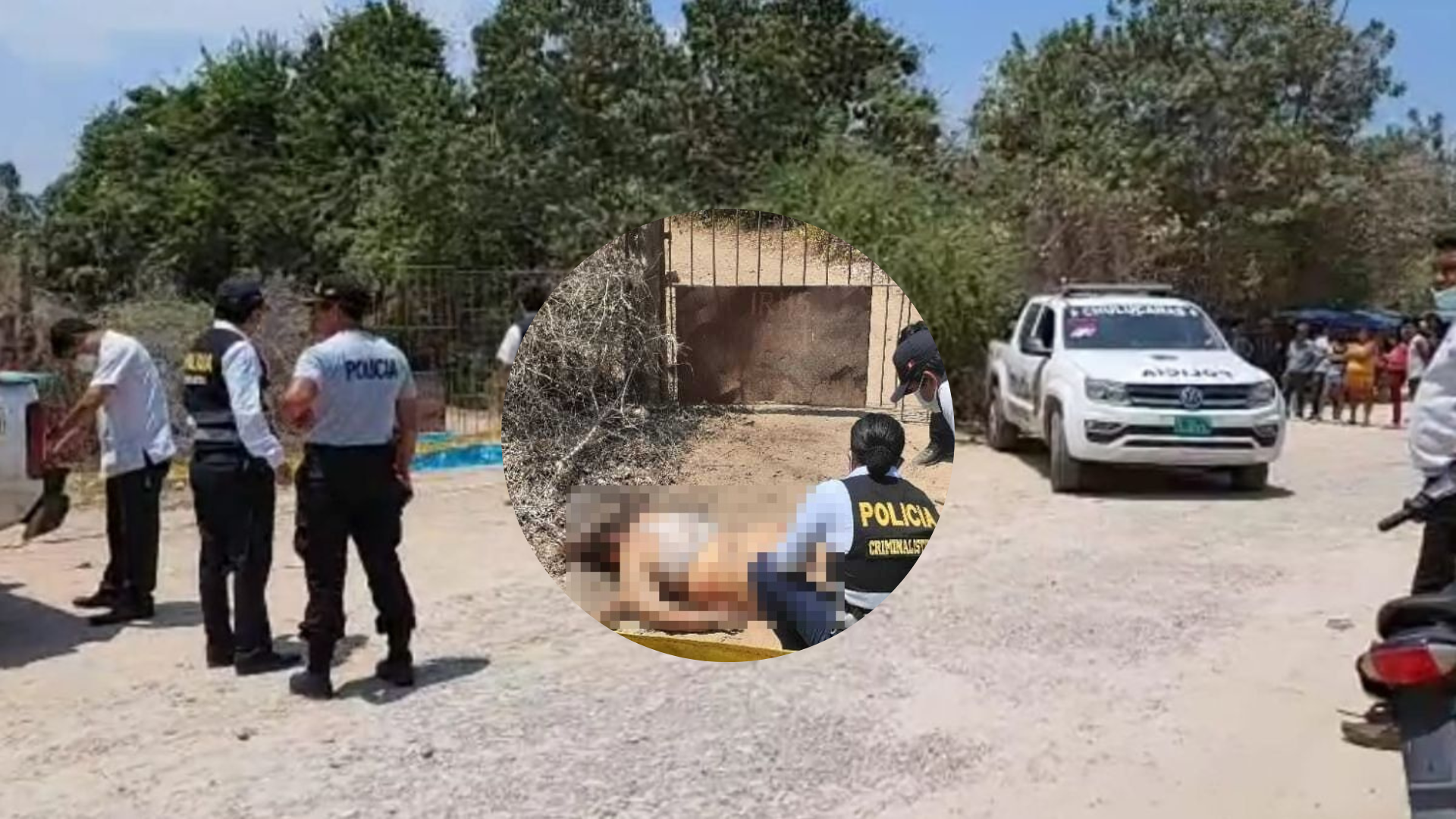 Chulucanas: encuentran el cadáver de una mujer en una trocha