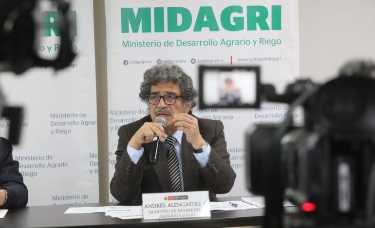 Midagri: «no habrá crisis alimentaria, ni desabastecimiento de productos en mercados»